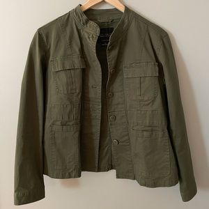 •Modern- vogue short trench jacket (Worn Once!)